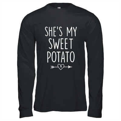 Shes My Sweet Potato I Yam Set Couples Matching Thanksgiving Shirt & Hoodie | teecentury