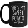 Shes My Sweet Potato I Yam Set Couples Matching Thanksgiving Mug | teecentury