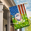Shih Tzu American USA Flag 4th of July Dog Lover On Independence Day | teecentury