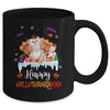 Shih Tzu HalloThanksMas Halloween Thanksgiving Christmas Mug | teecentury