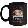 Shih Tzu HalloThanksMas Halloween Thanksgiving Christmas Mug | teecentury