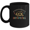 Shitter's Full Road Trip Camper Funny RV Camping Mug Coffee Mug | Teecentury.com