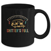 Shitter's Full Road Trip Camper Funny RV Camping Mug Coffee Mug | Teecentury.com