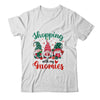 Shopping With My Gnomies Cute Xmas Gnomes Lover Christmas Shirt & Sweatshirt | teecentury