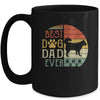 Siberian Husky Best Dog Dad Ever Vintage Father's Day Retro Mug Coffee Mug | Teecentury.com