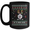 Siberian Husky Dog Reindeer Ugly Christmas Xmas Mug Coffee Mug | Teecentury.com