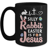 Silly Rabbit Easter Is For Jesus Christians Gift Mug Coffee Mug | Teecentury.com