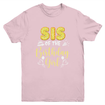 Sis Of The Birthday Girl Family Donut Birthday Youth Shirt | teecentury