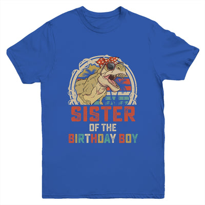 Sister Dinosaur Of The Birthday Boy Matching Family Youth Shirt | teecentury
