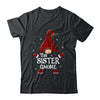 Sister Gnome Buffalo Plaid Matching Christmas Pajama Gift T-Shirt & Sweatshirt | Teecentury.com