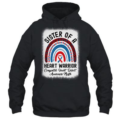 Sister Of A Warrior CHD Congenital Heart Defect Awareness Month Shirt & Hoodie Shirt & Hoodie | teecentury