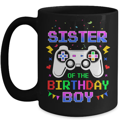 Sister Of The Birthday Boy Video Gamer Mug Coffee Mug | Teecentury.com