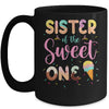 Sister Of The Sweet One Ice Cream 1st First Birthday Family Mug | teecentury