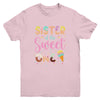 Sister Of The Sweet One Ice Cream 1st First Birthday Family Youth Shirt | teecentury