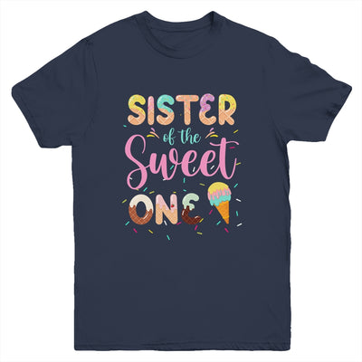 Sister Of The Sweet One Ice Cream 1st First Birthday Family Youth Shirt | teecentury