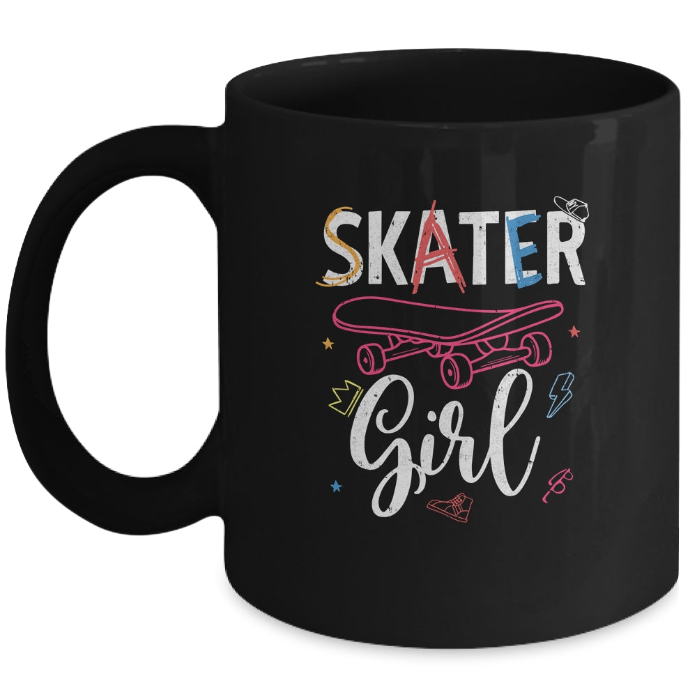 Skater Skateboard Skateboarding For Girls Mug Coffee Mug | Teecentury.com