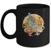 Skeleton Riding Mummy T Rex Halloween Boys Girls Kids Mug Coffee Mug | Teecentury.com
