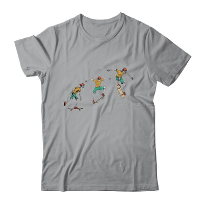 Skeleton Skateboard Funny Halloween Costume Gift T-Shirt & Hoodie | Teecentury.com