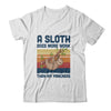 Sloth Does More Work Than My Pancreas T1D Diabetes Awarenes T-Shirt & Hoodie | Teecentury.com