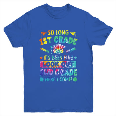 So Long 1st Grade 2nd Grade Here I Come Graduation Youth Shirt | teecentury