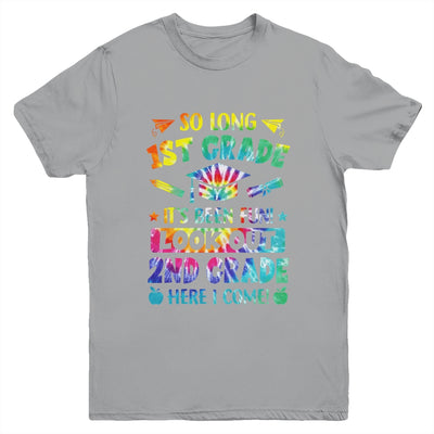 So Long 1st Grade 2nd Grade Here I Come Graduation Youth Shirt | teecentury