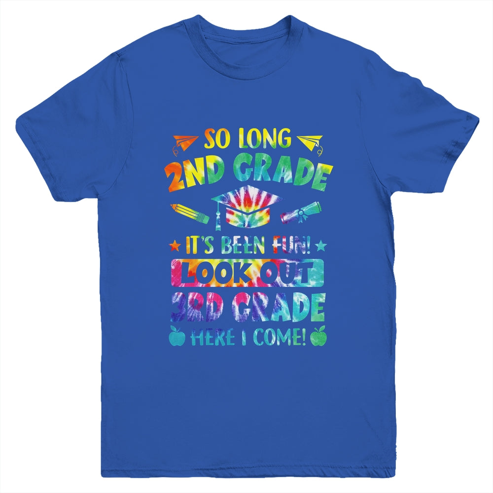 So Long 2nd Grade 3rd Grade Here I Come Graduation Youth Shirt | teecentury