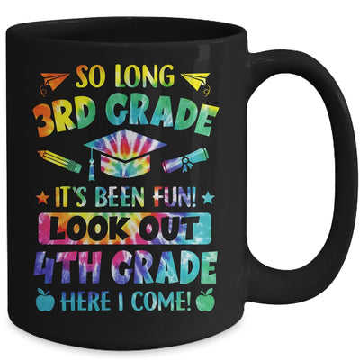 So Long 3rd Grade 4th Grade Here I Come Graduation Mug | teecentury