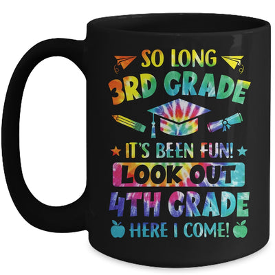 So Long 3rd Grade 4th Grade Here I Come Graduation Mug | teecentury