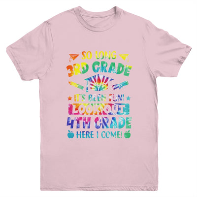 So Long 3rd Grade 4th Grade Here I Come Graduation Youth Shirt | teecentury