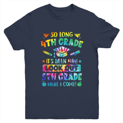 So Long 4th Grade 5th Grade Here I Come Graduation Youth Shirt | teecentury