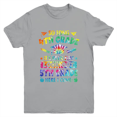 So Long 4th Grade 5th Grade Here I Come Graduation Youth Shirt | teecentury