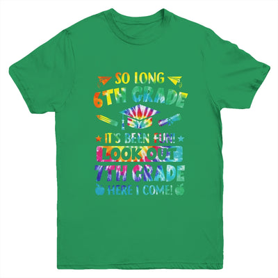 So Long 6th Grade 7th Grade Here I Come Graduation Youth Shirt | teecentury