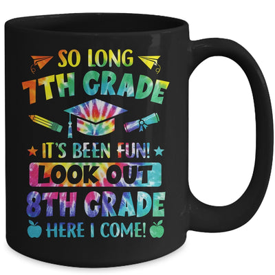 So Long 7th Grade 8th Grade Here I Come Graduation Mug | teecentury