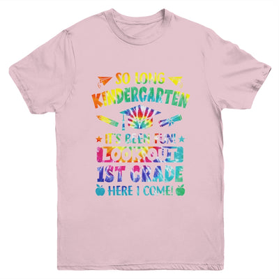 So Long Kindergarten 1st Grade Here I Come Graduation Youth Shirt | teecentury