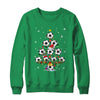 Soccer Christmas Tree Santa Pickleball X Mas Lights Shirt & Sweatshirt | teecentury