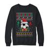 Soccer Christmas Ugly Funny Santa Sport Men Boy Shirt & Sweatshirt | teecentury