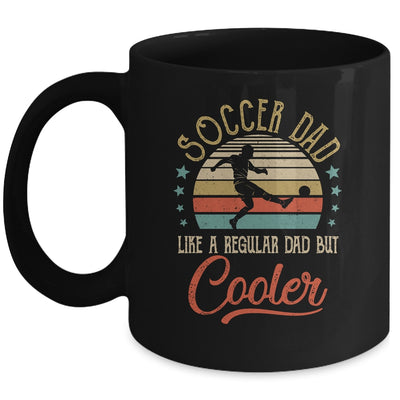 Soccer Dad Like A Regular Dad Cooler Vintage Fathers Day Mug Coffee Mug | Teecentury.com