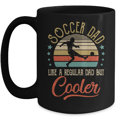 Soccer Dad Like A Regular Dad Cooler Vintage Fathers Day Mug Coffee Mug | Teecentury.com