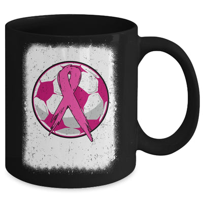 Soccer In October We Wear Pink Breast Cancer Awareness Mug Coffee Mug | Teecentury.com