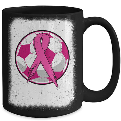 Soccer In October We Wear Pink Breast Cancer Awareness Mug Coffee Mug | Teecentury.com