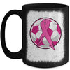 Soccer In October We Wear Pink Breast Cancer Awareness Mug Coffee Mug | Teecentury.com