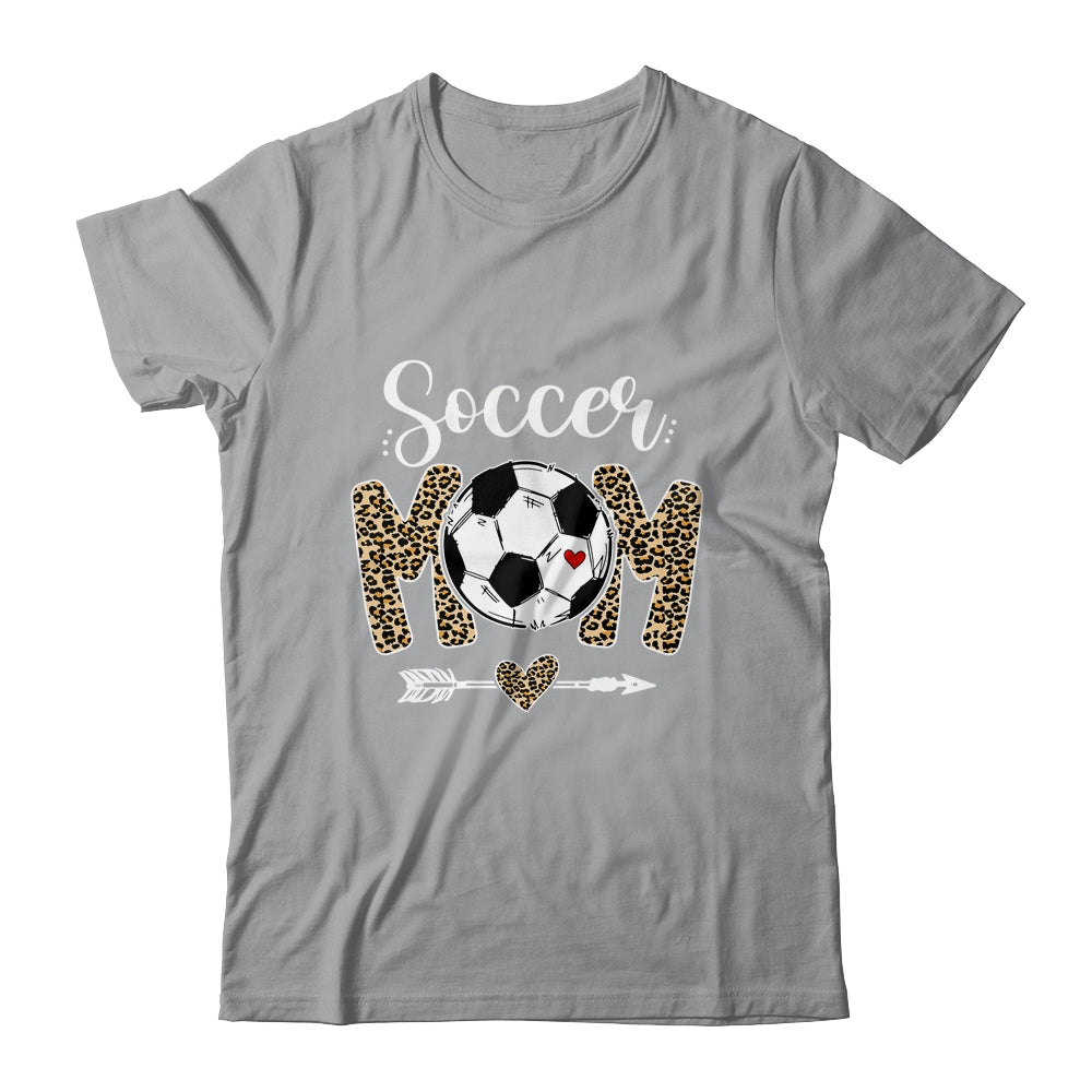 Soccer Mom Leopard Funny Mom Mothers Day T-Shirt & Tank Top | Teecentury.com
