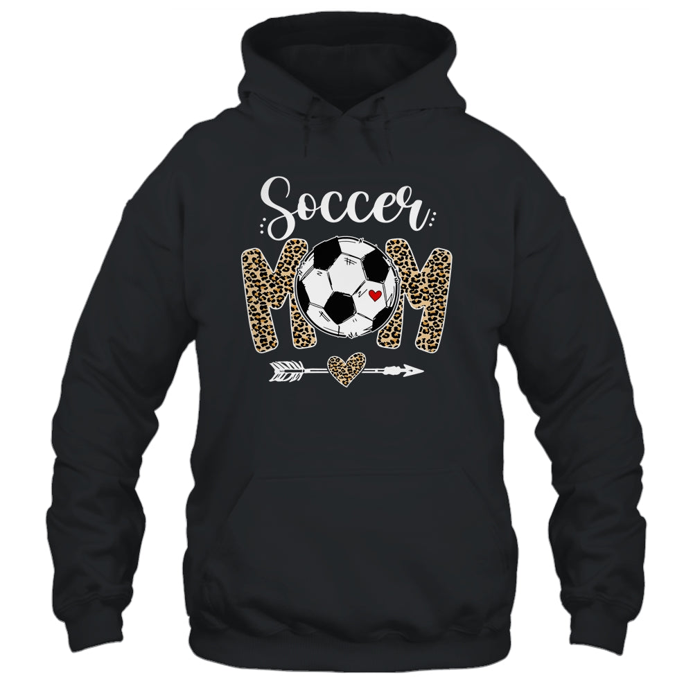 Soccer Mom Leopard Funny Mom Mothers Day T-Shirt & Tank Top | Teecentury.com