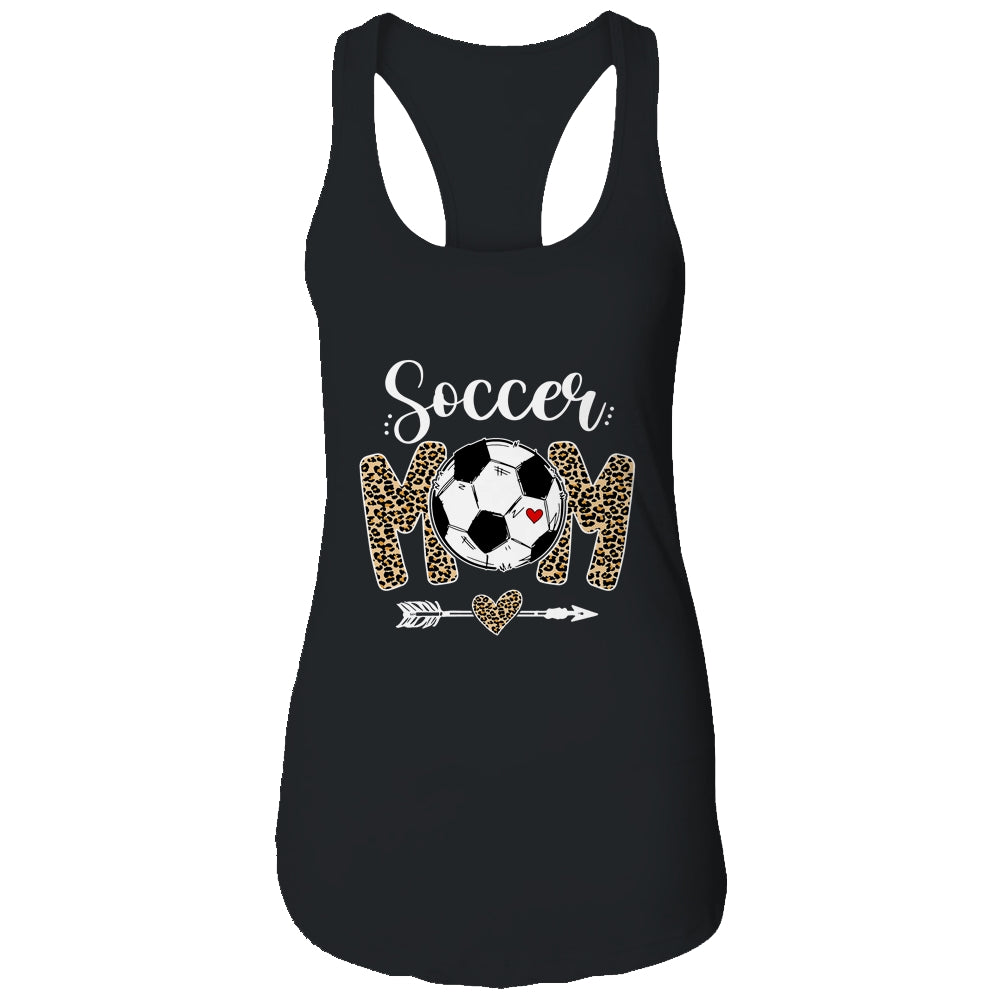Soccer Mom Leopard Funny Mom Mothers Day T-Shirt & Tank Top | Teecentury.com