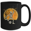 Soccer Skeleton Halloween Boys Soccer Player Halloween Mug Coffee Mug | Teecentury.com