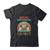 Social Distancing Expert Gaming Video Gamer Boys Men Gift T-Shirt & Hoodie | Teecentury.com