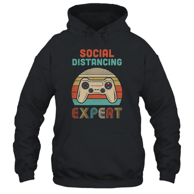 Social Distancing Expert Gaming Video Gamer Boys Men Gift T-Shirt & Hoodie | Teecentury.com