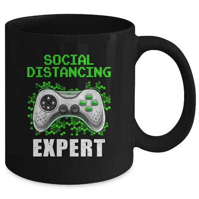 Social Distancing Expert Gaming Video Gamer Men Boys Gift Mug Coffee Mug | Teecentury.com