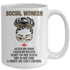 Social Worker Hated By Many Loved By Plenty Leopard Women Mug Coffee Mug | Teecentury.com