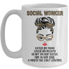 Social Worker Hated By Many Loved By Plenty Leopard Women Mug Coffee Mug | Teecentury.com